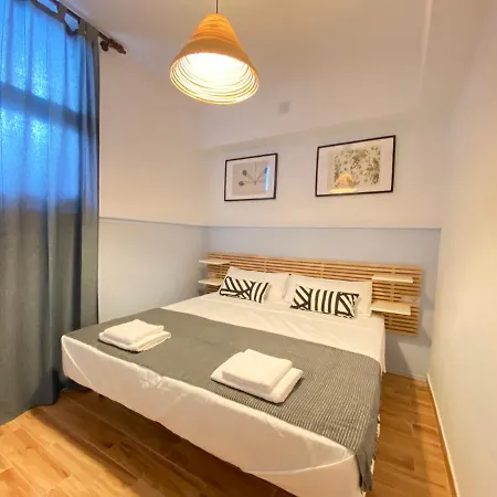 Апартаменты Sant Lluis Center, 2 Min Walk From The Sea *